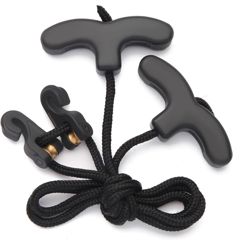 AHOSOUTLY Crossbow Pull Cord Crossbow Cocking Rope Device Double Handle Crossbow String Puller Cocker Aid Cocking String Tool - Image 1